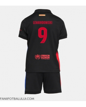 Barcelona Robert Lewandowski #9 Echipament de Fotbal Replică 2024-25 Copii Deplasare (+ Șorturi)
